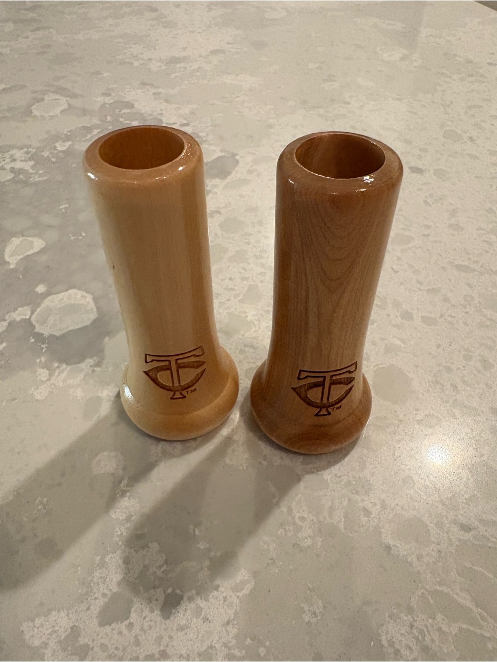 Minnesota Twins Baseball Bat (Wood) Shot Glasses, Brand New/Never Used